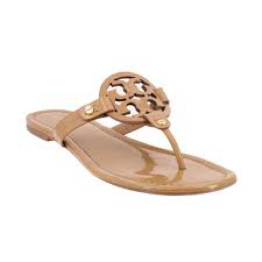 Tory Burch patent sandals